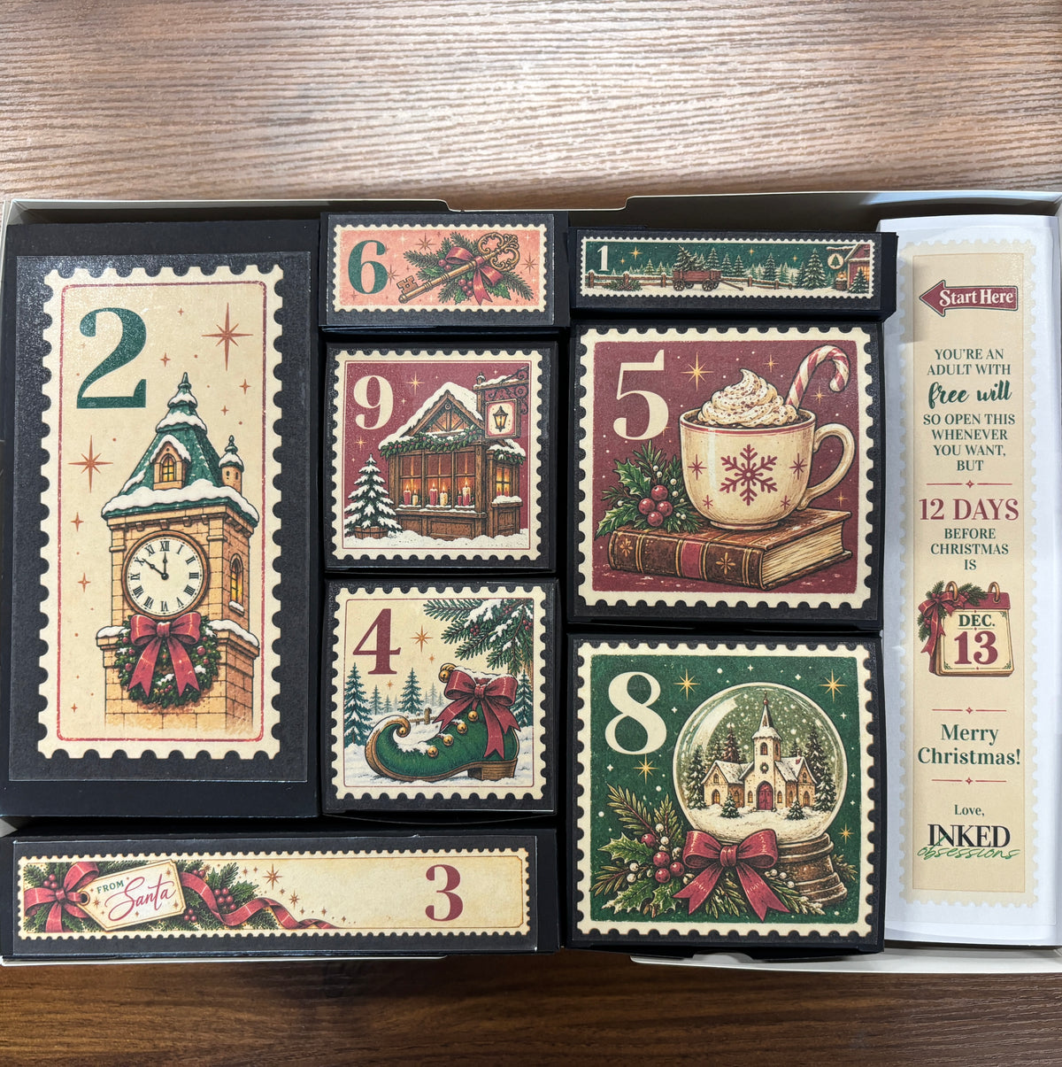 2026 12 Days of Bookish Advent Calendar