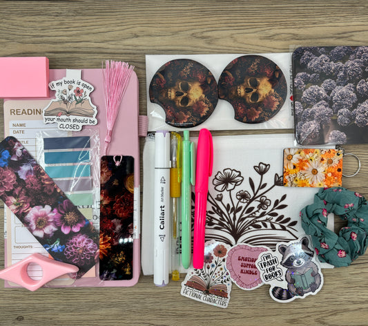 Floral Themed Bookish Bundle