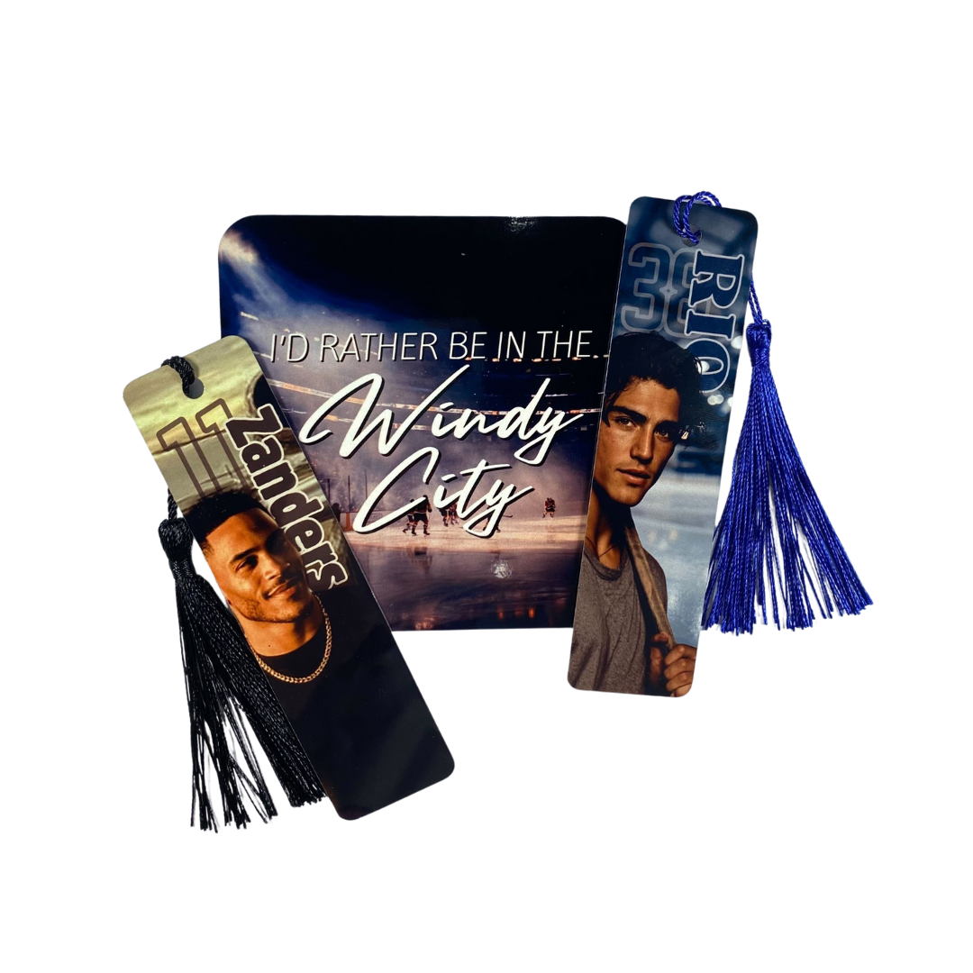 Windy City Coaster/Bookmark Sets